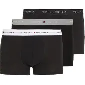 Tommy Hilfiger 3-pack Waistband Trunk Grey Heather/black/white Größe: L | Unterhosen Outlet | Herren | Grau