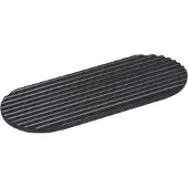 Northern - Podium Servierbrett L 40 cm, Basalt schwarz