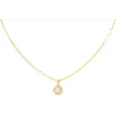 GUESS Gliederkette mit Anhänger JUBN02245JWYGT-U