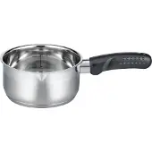Elo Stielkasserolle Turmailin Ø 16 cm Hochwertiger Edelstahl 18/8, ideal für alle Herdarten, spülmaschinengeeignet, 2-teilig