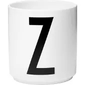 Design Letters ​Design Letters - Personal Porcelain Cup Z - White