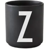 Design Letters DL Becher Keramik Z, Schwarz