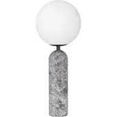 Globen Lighting Tischlampe Torrano, alu / grau / zink, für Wohn- / Esszimmer, Stein, Design, Tischlampe