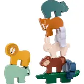 Trixie Baby Holztier-Stapelspiel