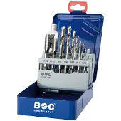 Bohrcraft Gewindebohrer-set 3-12 Mm 16 Stücke