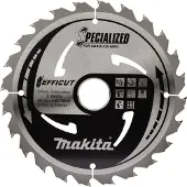 Makita E-08676 Efficut Sägeblatt 185x30 mm 24 Zähne