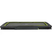 Exit Silhouette Sporttrampolin 244x366cm, Bodentrampolin, Rechteckig, für Kinder, Schwarz
