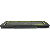 Exit Silhouette Sporttrampolin 214x305cm, Bodentrampolin, Rechteckig, für Kinder, Schwarz