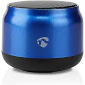 Nedis SPBT1005BU, 1.0 Kanäle, 5,08 cm (2"), 3 W, 80 - 15000 Hz, 4 Ohm, 75 dB