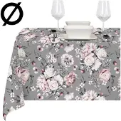 Unique living Tischdecke Roja 170cm rund dessin 2
