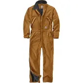 Carhartt WASHED DUCK INSULATED COVERALL 104396, Farbe:brown, Größe:3XL