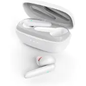 Hama Passion Clear, Kabellos, Anrufe/Musik, 20 - 20000 Hz, 52 g, Kopfhörer, Weiß