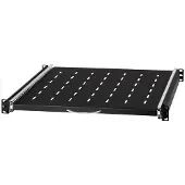 Stalflex Server Fachboden 19 Zoll 1HE 450 mm RACK Standard Schwarz