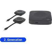 Barco ClickShare CX‑30 Gen 2, Desktop, Schwarz, Kensington, 3840 x 2160 Pixel, 3840 x 2160, 802.11a, 802.11g, Wi-Fi 4 (802.11n), Wi-Fi 5 (802.11ac)