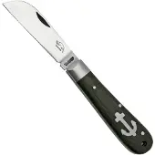 Otter Ankermesser 171 ML Small Carbon, Smoked Oak, Stainless Anchor, Taschenmesser