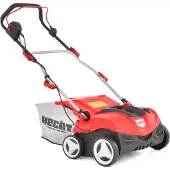 HECHT Vertikutierer Elektro 1999 | 2in1 Rasenlüfter | 36 cm Arbeitsbreite | 2000 W | 45 L Fangkorb | 22 Doppelkrallen | 16 Messer