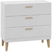 Kocot Kids KOMMODE KUBI Weiß Weiß 100/90/47