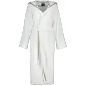 Cawö Bademantel Home 832 Capuchon White Damen-XS