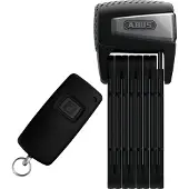 ABUS Faltschloss BORDO One 6500A - Smartes Fahrradschloss mit Alarm - schlüsselloses Öffnen per Smartphone und Smartwatch - inkl. Fernbedienung und Halter - 110 mm - -Sicherheitslevel 15