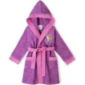Interbaby BADEMANTEL - 100% FROTEE - GRÖßE - 2-4 - FLIEDER