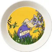 Arabia Dessertteller ''Hemulen'' in Gelb - Ø 19 cm - onesize