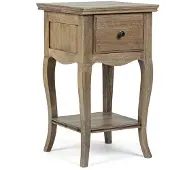 Bizzotto | Nachttisch Domitille naturel MDF 35x35x59 cm | NADUVI