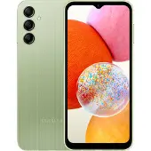 Samsung Galaxy A14 , 16,8 cm (6.6"), 1080 x 2408 Pixel, 4 GB, 128 GB, 50 MP, Hellgrün