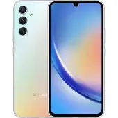Samsung Galaxy A34 - Silber - 256 GB - Dual-SIM (physisch)