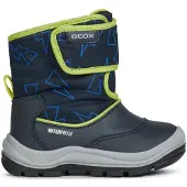 Geox B Flanfil Boy WPF A wasserabweisende Kinderschuhe für Jungen, Blau
