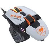 Cougar Gaming Maus 700M EVO eSports, Kabelgebunden, Weiß/Schwarz, rechts, Optisch, USB Typ-A, 16000 DPI, Weiß