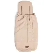 Petite Chérie Soft Quilted Light Multi Fußsack inkl. Sitzkissen, Beige