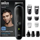 Braun Barttrimmer Elektrischer Rasierer 10 In 1 Multifunktionales Design Rasiergerät Haare