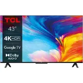 TCL P63 43P631, 109,2 cm (43"), 3840 x 2160 Pixel, 4K Ultra HD, LED, Smart-TV, Schwarz