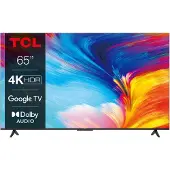 TCL P63 LED TELEVISION 65 65P631 SMART TV 4K UHD, 165,1 cm (65"), 3840 x 2160 Pixel, 4K Ultra HD, LED, Smart-TV, Schwarz