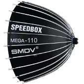 SMDV Speedbox Mega 110 Deep Softbox 110cm Zilver Bowens Mount