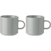 Stelton Tasse Grey 200 ml (2er Set)