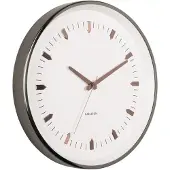 Karlsson – Wanduhr Arrow Batons – Gun Metal