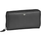 Golden Head Leder Geldbörse Polo RFID Protect Zipped Ladies Purse Wallet Black schwarz