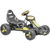 HECHT Tretfahrzeug Kinder Go-Kart Schwarz-Gelb