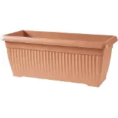 Prosperplast 30l Terra Collection 70x30x27.7 Cm Flowerpot Golden