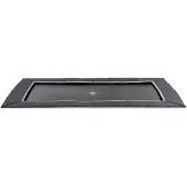 Exit Dynamic Sporttrampolin 275x458cm, Bodentrampolin, Rechteckig, für Kinder, Schwarz