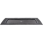 Exit Dynamic Sporttrampolin 244x427cm, Bodentrampolin, Rechteckig, für Kinder, Schwarz