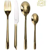 Laguiole Lg Bestik Cha Guld 16 Stk
