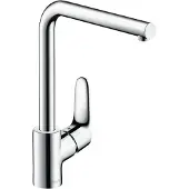 Hansgrohe Spültisch-Einhebelmischer 280 Focus M41 EcoSmart 1jet, 4,7 l/min, chrom