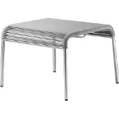 FDB Møbler - M20L Teglgård Hocker Outdoor, Kordel hellgrau