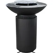 Westmann Stahl Grill Feuerschale Feuerstelle Schwarz 75x75x94 cm