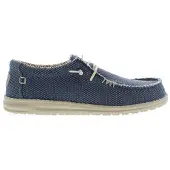HEY DUDE Wally Braided Sportief - blauw - Maat 41