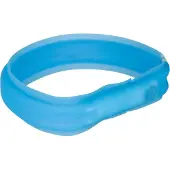 Trixie USB-Flash-Leuchtband - Blau - L / XL- 70 cm / 30 mm