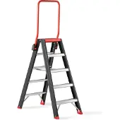 Altrex Taurus beidseitig begehbare Stufenleiter TDO 5 Stufen mit Bügel