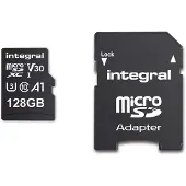 Nedis MMSD128100BK microSD-Speicherkarte 128 GB Schreiben 45 MB/s Lesen 100 MB/s